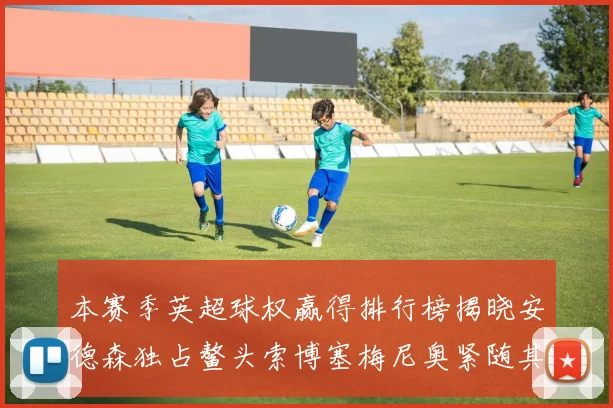 本赛季英超球权赢得排行榜揭晓安德森独占鳌头索博塞梅尼奥紧随其后